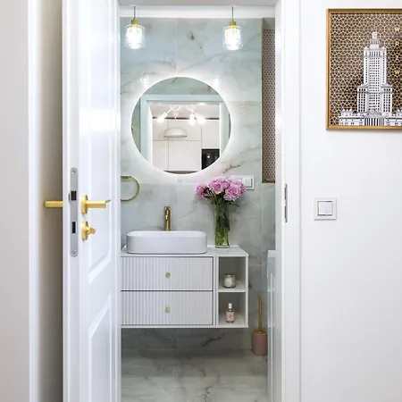 Stunning 2-Br Apartament Palace In The Window, Air-Conditioning 500M To Central Station Варшава Екстер'єр фото
