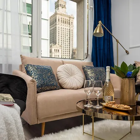 Stunning 2-Br Apartament Palace In The Window, Air-Conditioning 500M To Central Station Варшава Екстер'єр фото
